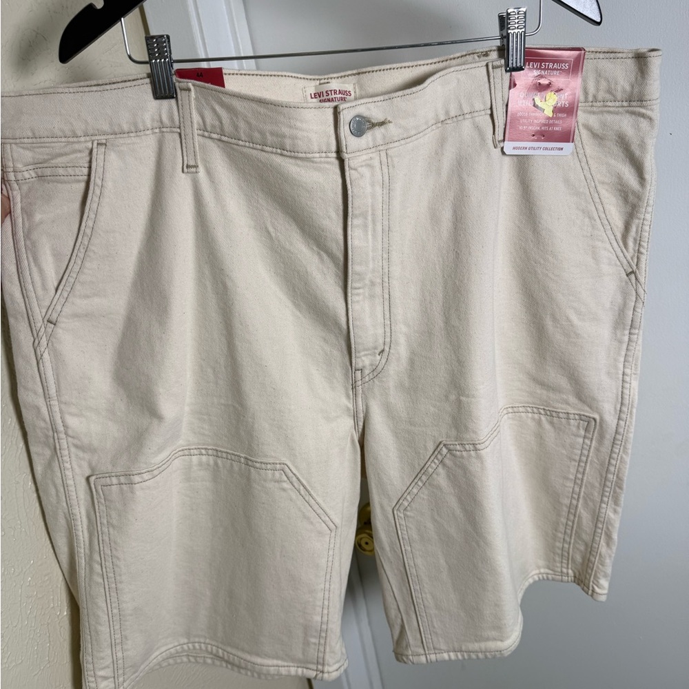 Levi's Men's Beige Jean Shorts